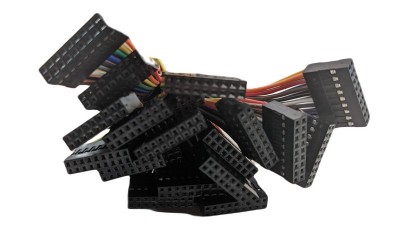 Кабельний шлейф Dupont 9pin 2 ряди 2.54мм 310мм (19390)