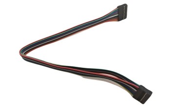 Кабельний шлейф Dupont 9pin 2 ряди 2.54мм 310мм (19390)