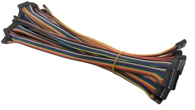 Кабельний шлейф Dupont 9pin 2 ряди 2.54мм 310мм (19390)