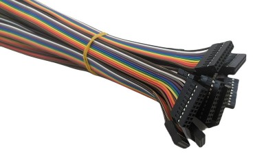 Кабельний шлейф Dupont 10pin 2 ряди 2.54мм 310мм (19391)