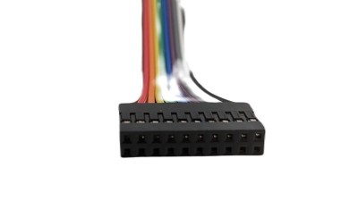 Кабельний шлейф Dupont 10pin 2 ряди 2.54мм 310мм (19391)