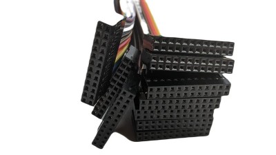 Кабельний шлейф Dupont 12pin 2 ряди 2.54мм 310мм (19392)