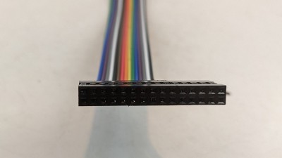 Кабельний шлейф Dupont 15pin 2 ряди 2.54мм 310мм (19394)