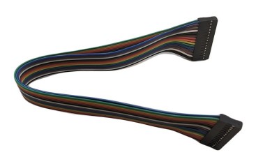 Кабельний шлейф Dupont 16pin 2 ряди 2.54мм 310мм (19395)