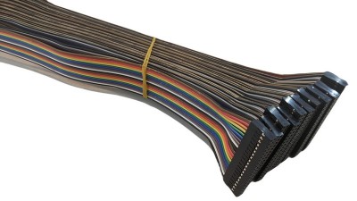 Кабельний шлейф Dupont 20pin 2 ряди 2.54мм 310мм (19396)