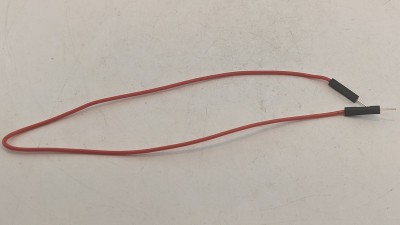 Кабель джгут Dupont силікон 30см тато тато червоний 1шт (19397)