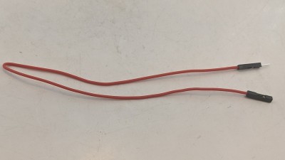 Кабель джгут Dupont силікон 30см тато мама червоний 1шт (19398)