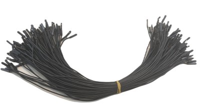 Кабель джгут Dupont силікон 30см тато мама чорний 1шт (19401)