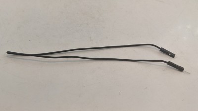 Кабель джгут Dupont силікон 30см тато мама чорний 1шт (19401)