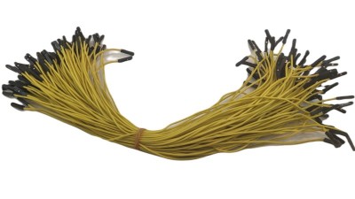 Кабель джгут Dupont силікон 30см мама мама жовтий 1шт (19406)