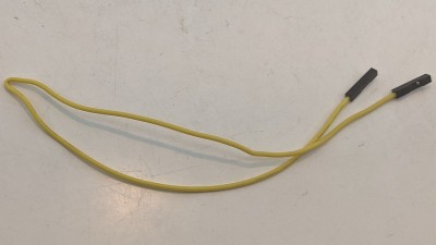 Кабель джгут Dupont силікон 30см мама мама жовтий 1шт (19406)