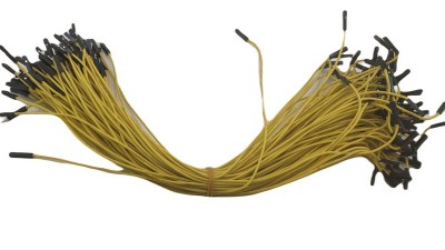 Кабель джгут Dupont силікон 30см тато мама жовтий 1шт (19407)