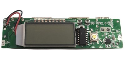 Плата Power Bank з дисплеєм 5V 2*USB DIY (19410)