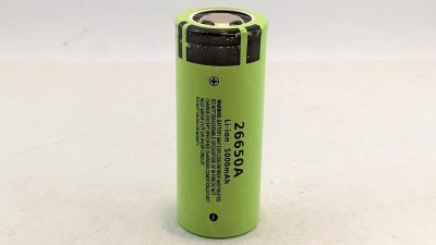 Акумулятор 26650A 5000mAh 3.7V LiIon Original (19422)