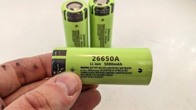 Акумулятор 26650A 5000mAh 3.7V LiIon Original (19422)