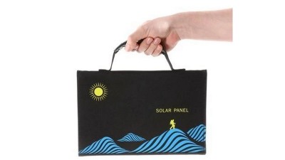 Портативна сонячна панель Solar Bag W50F6 50W 2*USB DC18V (19423)