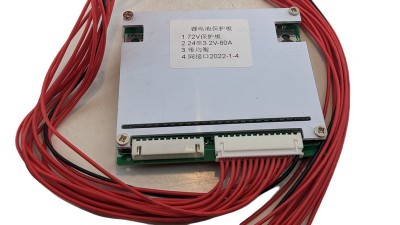 Плата BMS LiFePo 24S 72V 80A симетрія (19424)