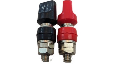 Клеми приладові пластик пара 60мм M8 2шт (19428)