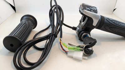 Ручка газу комплект з дисплеєм і замком 60V (19431)