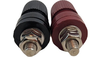 Клеми приладові з гайками пара 43мм M6 2шт (19432)