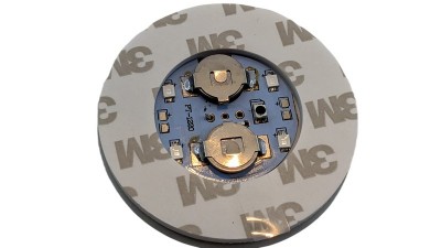 Світлодіодна наклейка на бутилку з вимикачем 60мм CR1220 (19436)