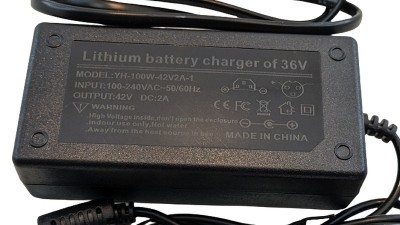Зарядний пристрій 36V LiIon акумулятора вихід 42V 2A (19449)