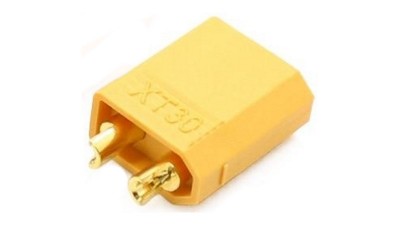 Штекер конектор для літієвих батарей XT30 тато (19479)