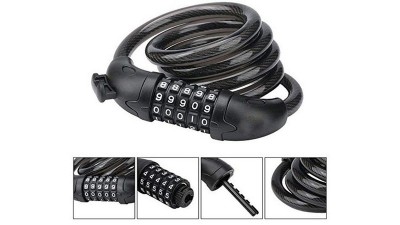 Кабельний замок універсальний для електросамоката (19492)