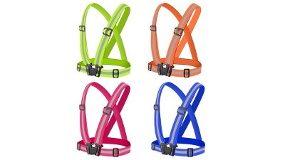 Світловідбиваючий ремінь для водія електросамоката (19515)