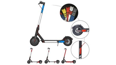 Світловідбиваючі наклейки Xiaomi M365 Pro 1S Pro 2 (19547)