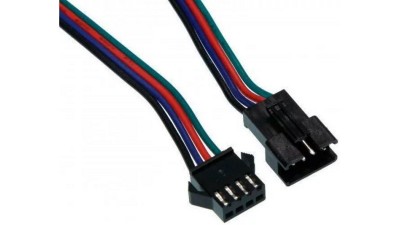 Конектор слаботочковий пара JST SM2.54 4pin (19737)