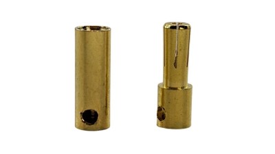 Мідний конектор банан для дронів 5мм пара (19745)