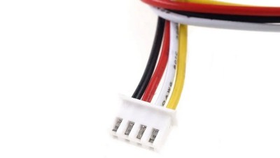 Балансувальний шлейф акумулятора ПВХ 20см 4pin 2.54мм 22AWG (19747)