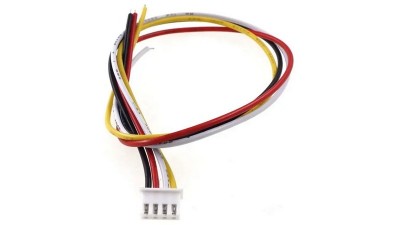 Балансувальний шлейф акумулятора ПВХ 20см 4pin 2.54мм 22AWG (19747)