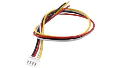 Балансувальний шлейф акумулятора ПВХ 20см 4pin 2.54мм 22AWG (19747)