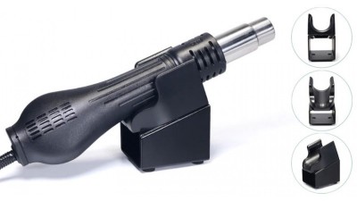 Термоповітряний паяльний фен 8858 комплект (19753)