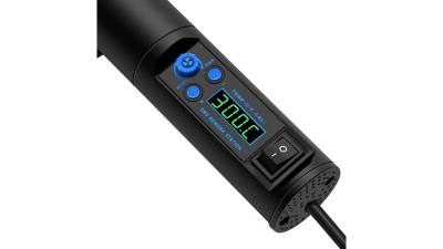 Термоповітряний паяльний фен 8032D комплект (19755)