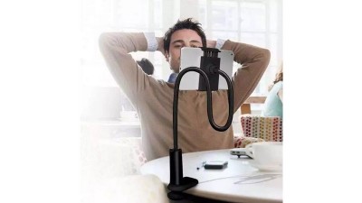 Тримач телефону планшету універсальний гнучкий 70см (19772)