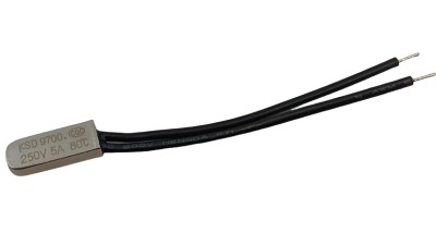 Термозапобіжник KSD9700 5A 80°C 20*8*4mm (19809)