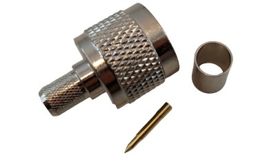 Радіочастотний роз'єм обжимний NCJ-5 під кабель RG58 мідь (19828)