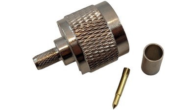 Радіочастотний роз'єм обжимний N NCK-3 під кабель RG-58 мідь (19831)