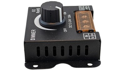 Світлодіодний димер регулятор яскравості LED 12V 24V 30A (19850)