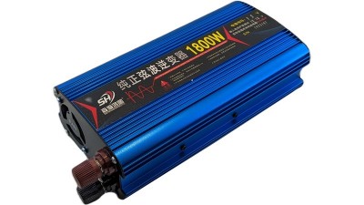 Інвертор перетворювач SH12.1800 12V 220V 900W/1800W чистий синус (19901)