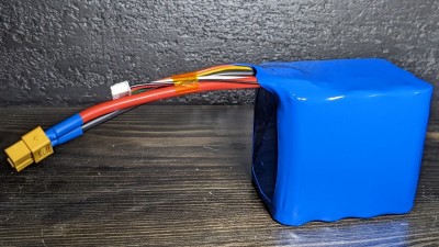 Акумуляторна батарея для FPV 6S2P Molicel 21700 P42A мідь (19912) 