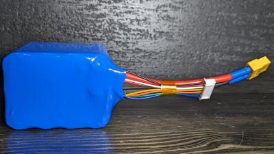 Акумуляторна батарея для FPV 6S2P Molicel 21700 P42A мідь (19912) 