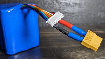 Акумуляторна батарея для FPV 6S2P Molicel 21700 P42A мідь (19912) 