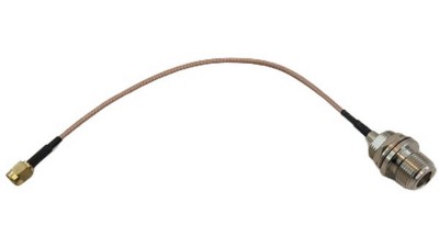 Штекер до водонепроникного кабелю SMA male n female (20000)