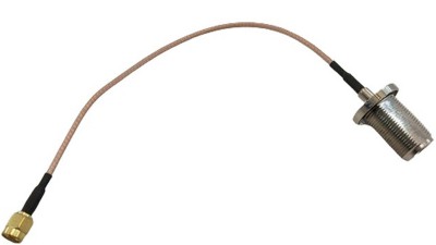 Штекер до водонепроникного кабелю SMA male n female long (20002)