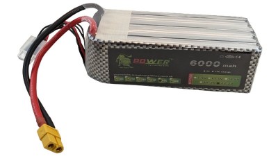 Акумуляторна батарея 6S1P LiPo Lion Power 22.2V 40C 8.48mR (20068)