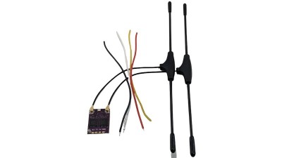 Приймач BAYCK ExpressLRS 915MHz Dual core RX ELRS з двома антенами (20096)